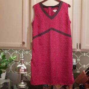 Raspberry Color Sheath Dress!